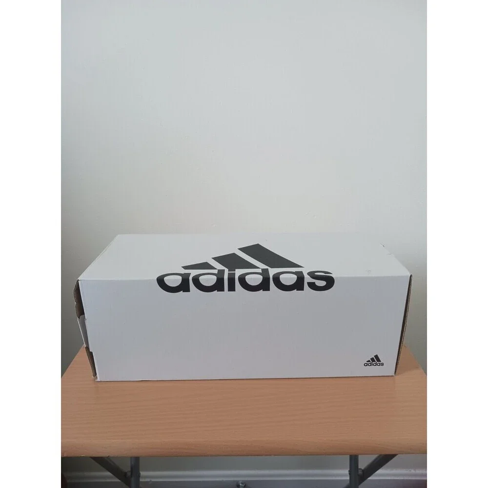 Adidas‎ Unisex Adult Mens Adissage Slides Sandals Gray White Size 17